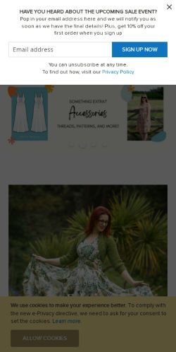 Mobile page screenshot