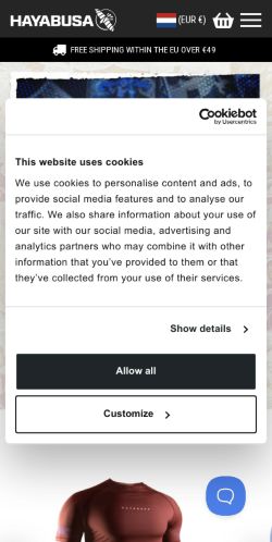 Mobile page screenshot