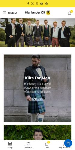 Mobile page screenshot