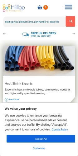 Mobile page screenshot