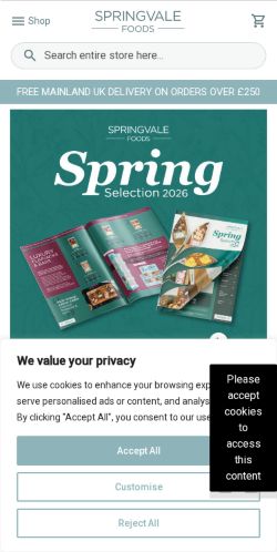 Mobile page screenshot