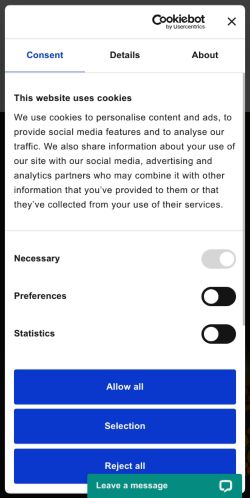 Mobile page screenshot