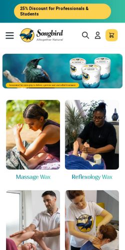 Mobile page screenshot