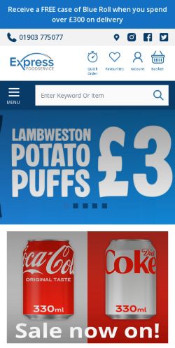 Mobile page screenshot