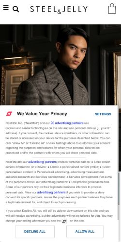 Mobile page screenshot
