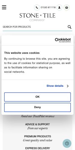 Mobile page screenshot