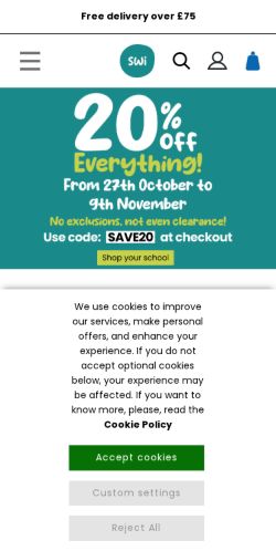 Mobile page screenshot