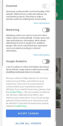 Mobile page screenshot