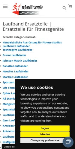 Mobile page screenshot