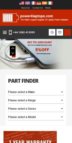 Mobile page screenshot