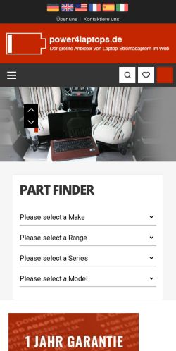 Mobile page screenshot