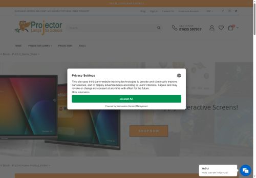 Desktop page screenshot