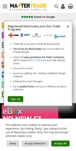 Mobile page screenshot