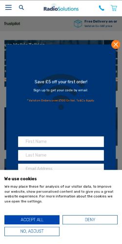 Mobile page screenshot