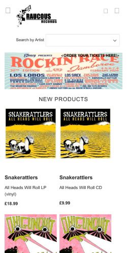 Mobile page screenshot