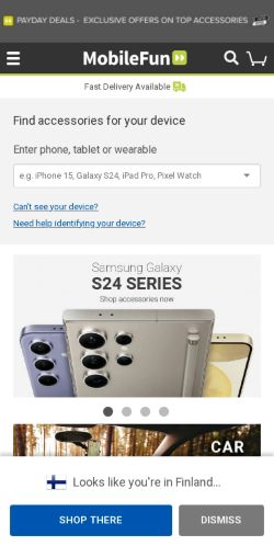 Mobile page screenshot