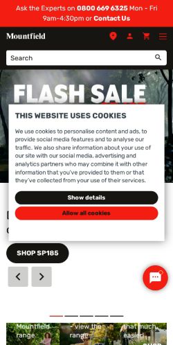 Mobile page screenshot