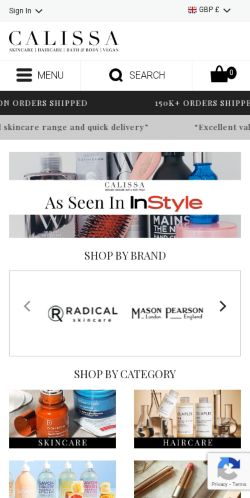 Mobile page screenshot