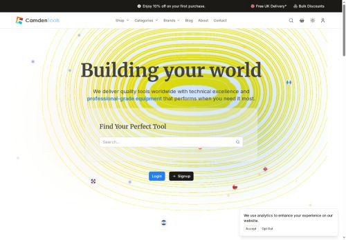 Desktop page screenshot