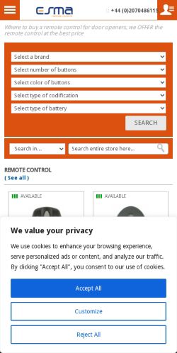 Mobile page screenshot