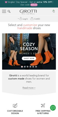 Mobile page screenshot