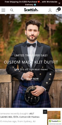 Mobile page screenshot