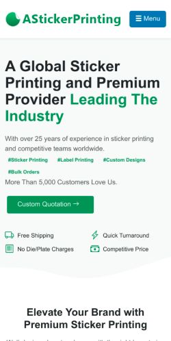 Mobile page screenshot