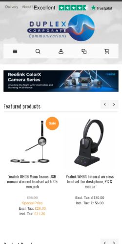 Mobile page screenshot