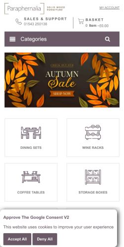 Mobile page screenshot