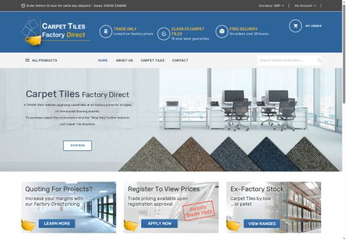 Desktop page screenshot