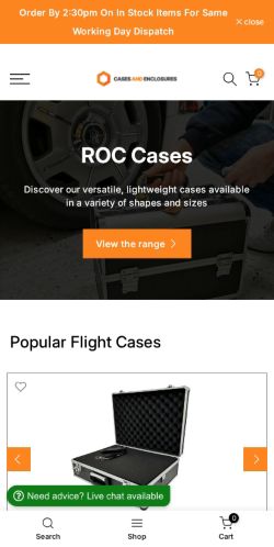 Mobile page screenshot