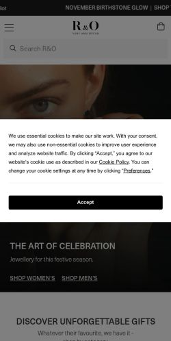 Mobile page screenshot