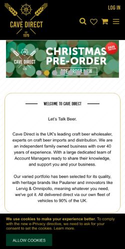 Mobile page screenshot