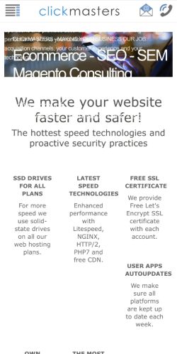 Mobile page screenshot