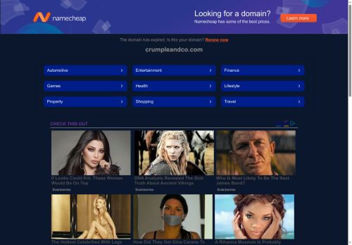 Desktop page screenshot