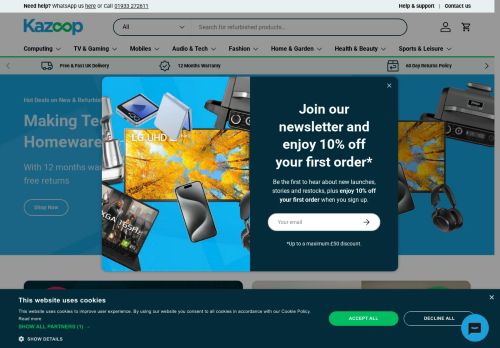 Desktop page screenshot