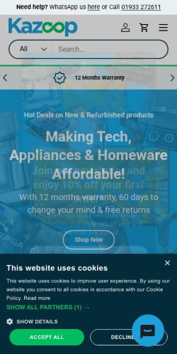 Mobile page screenshot