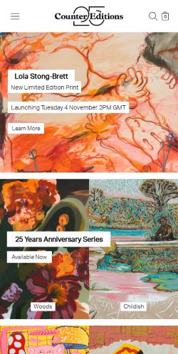 Mobile page screenshot