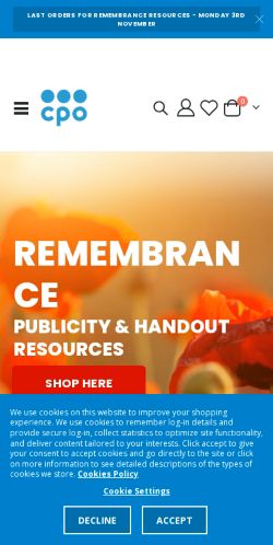 Mobile page screenshot