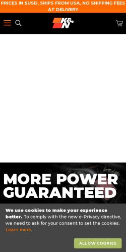 Mobile page screenshot