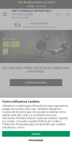 Mobile page screenshot