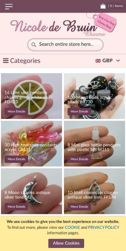 Mobile page screenshot