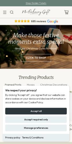 Mobile page screenshot