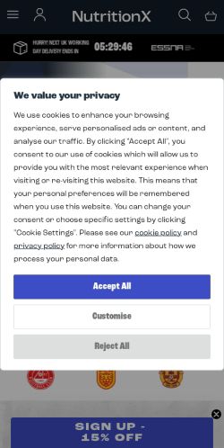 Mobile page screenshot