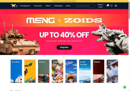 Desktop page screenshot