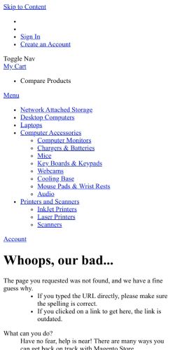 Mobile page screenshot