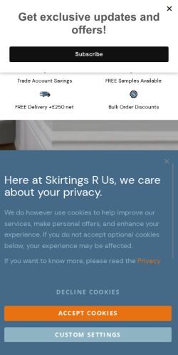 Mobile page screenshot