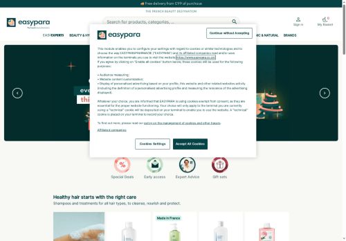 Desktop page screenshot