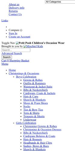 Mobile page screenshot