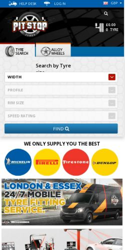 Mobile page screenshot